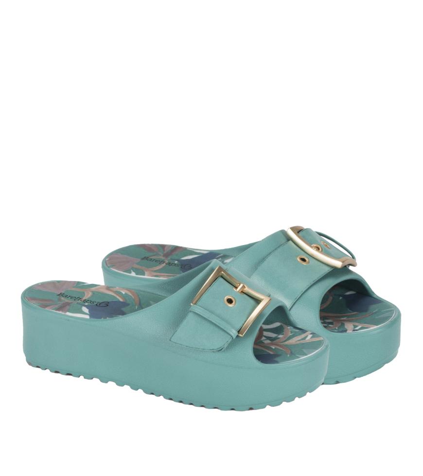 Baretraps Slides &amp; Slip On Sandals | Women Pacey Platform Sandal Taffy Teal