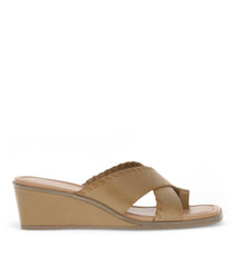 Baretraps Slides &amp; Slip On Sandals | Women Paige Wedge Sandal Caramel