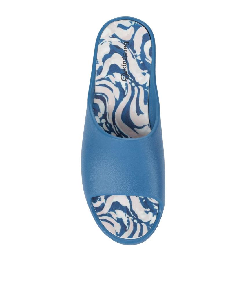 Baretraps Slides &amp; Slip On Sandals | Women Parvati Platform Sandal Atlantic Blue