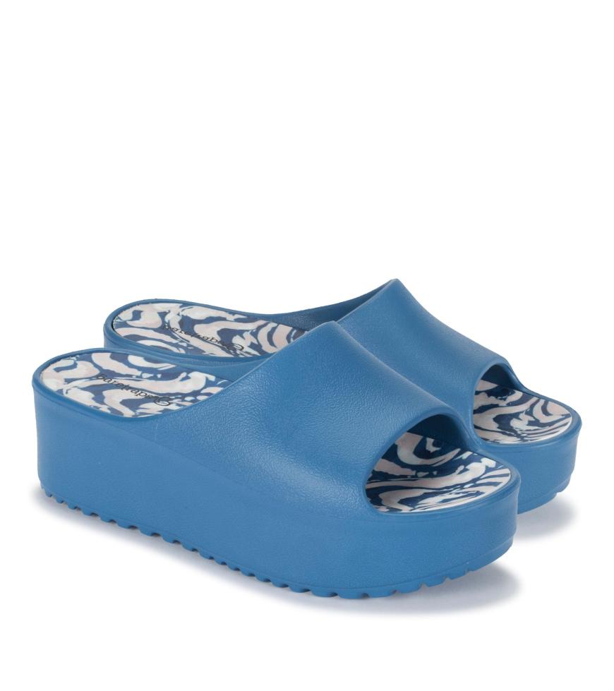 Baretraps Slides &amp; Slip On Sandals | Women Parvati Platform Sandal Atlantic Blue