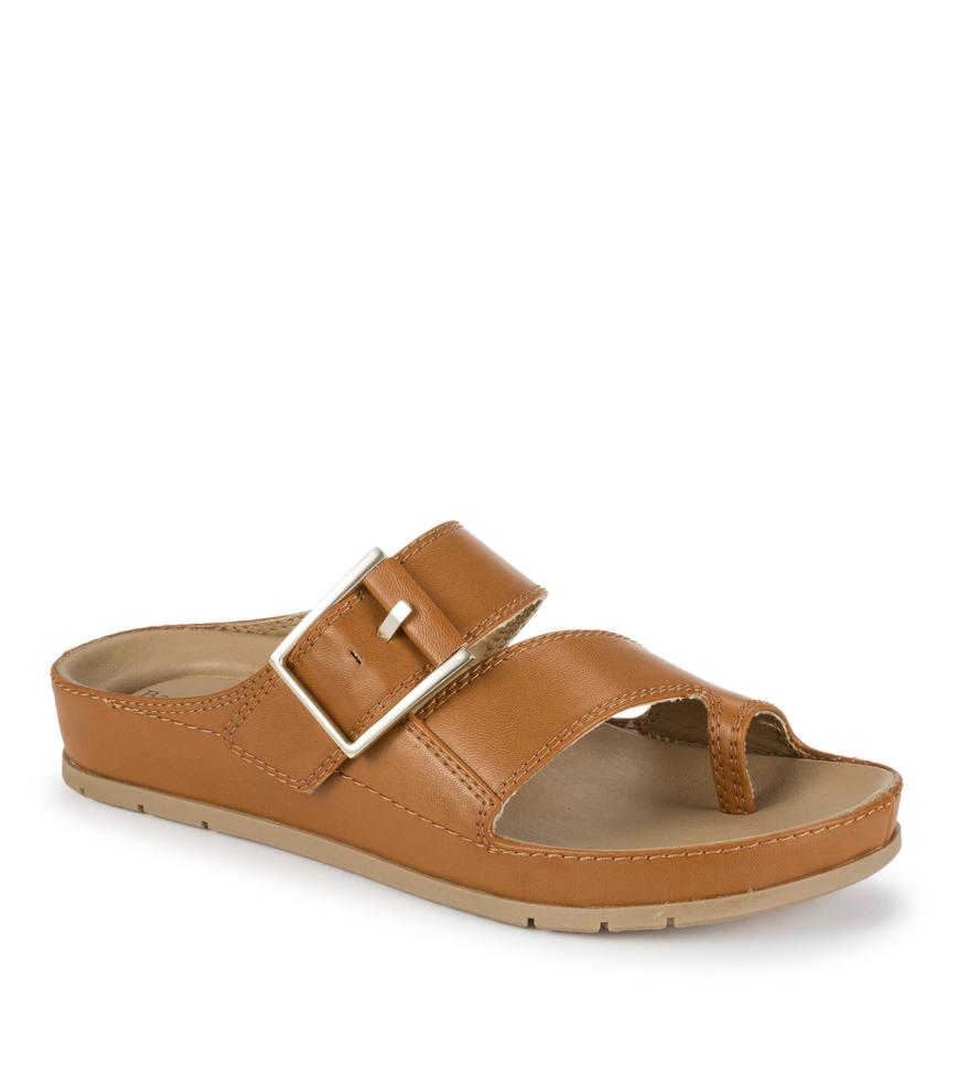 Baretraps Slides &amp; Slip On Sandals | Women Welda Slide Sandal Dark Caramel