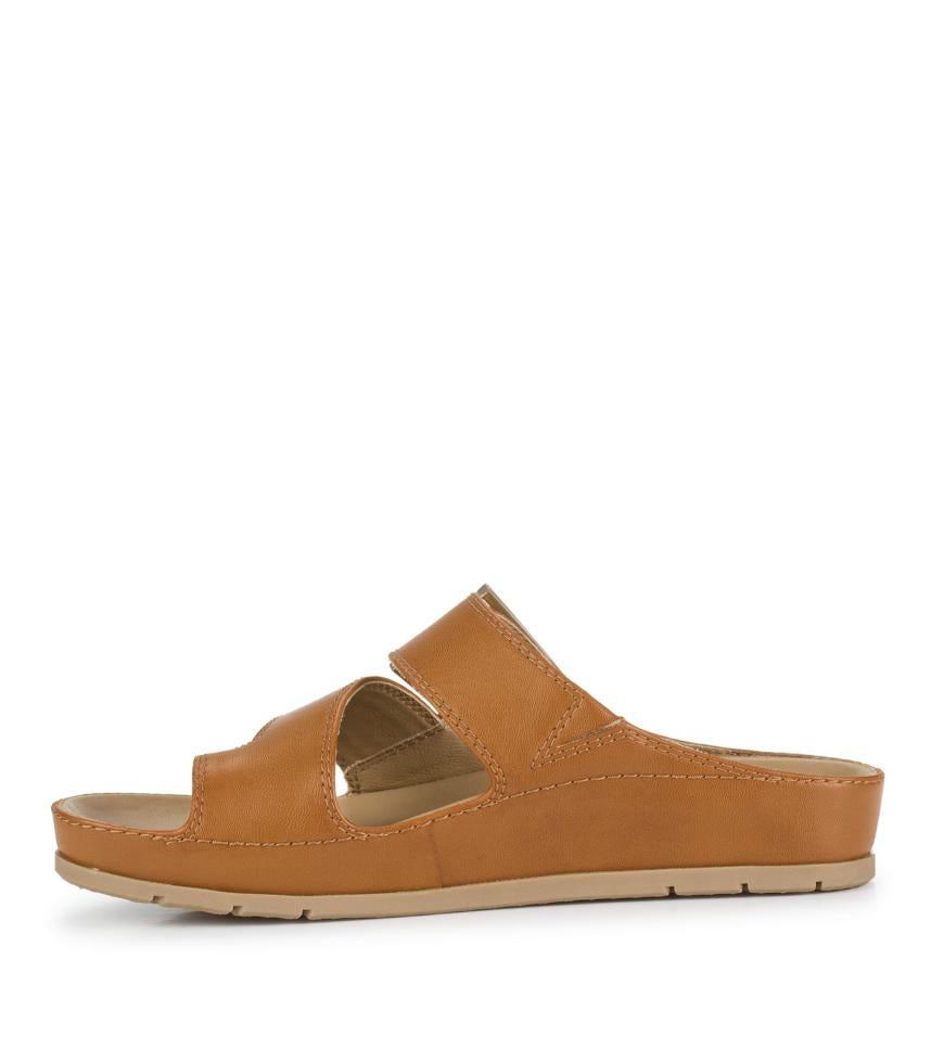 Baretraps Slides &amp; Slip On Sandals | Women Welda Slide Sandal Dark Caramel