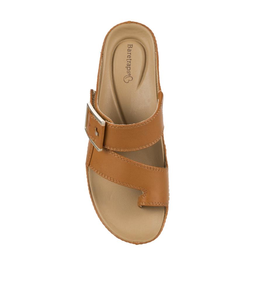 Baretraps Slides &amp; Slip On Sandals | Women Welda Slide Sandal Dark Caramel