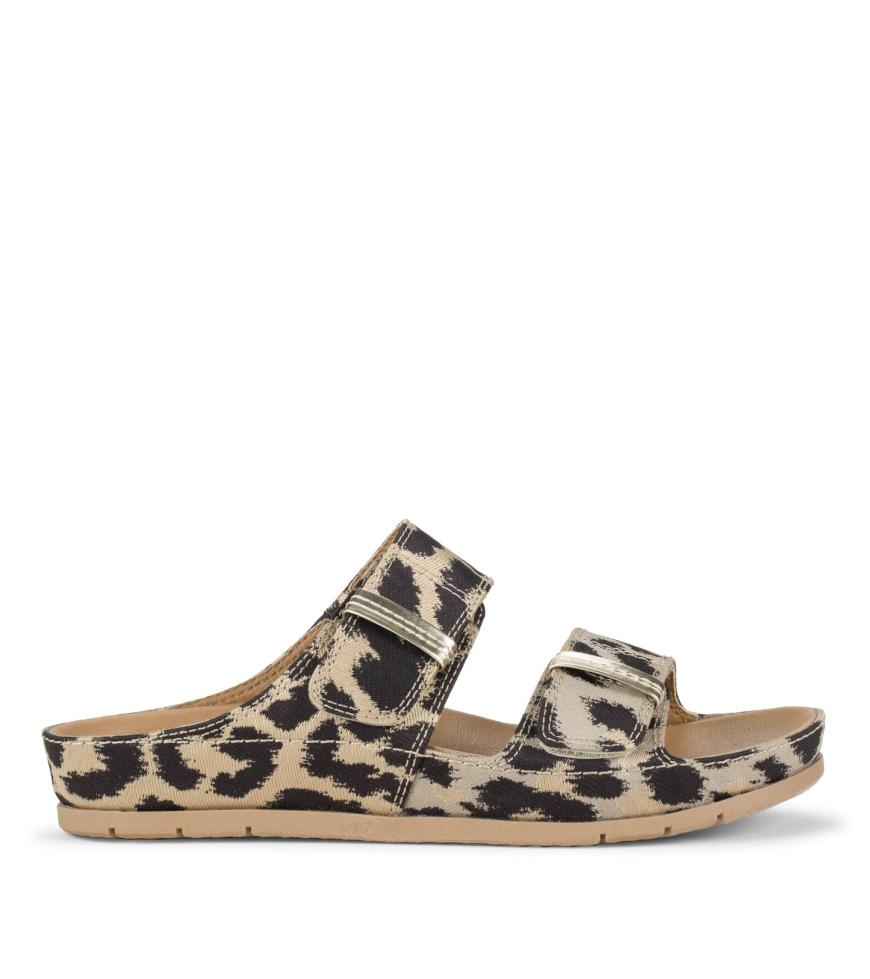 Baretraps Slides &amp; Slip On Sandals | Women Wisteria Slide Sandal Natural Multi Leopard