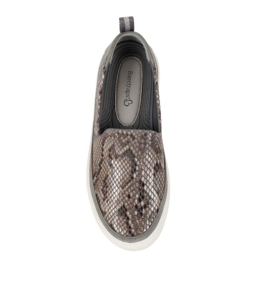 Baretraps Sneakers | Women Nevin Slip On Sneaker Slate Snake