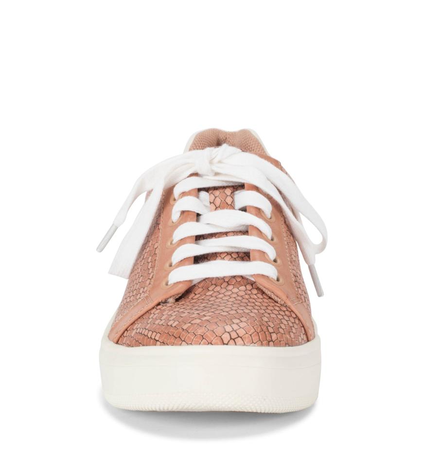 Baretraps Sneakers | Women Nishelle Lace Up Sneaker Soft Pink Snake