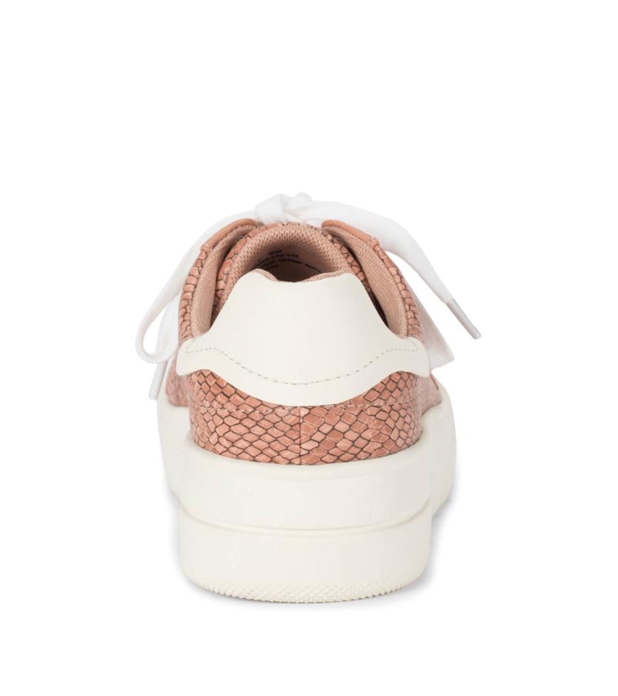 Baretraps Sneakers | Women Nishelle Lace Up Sneaker Soft Pink Snake