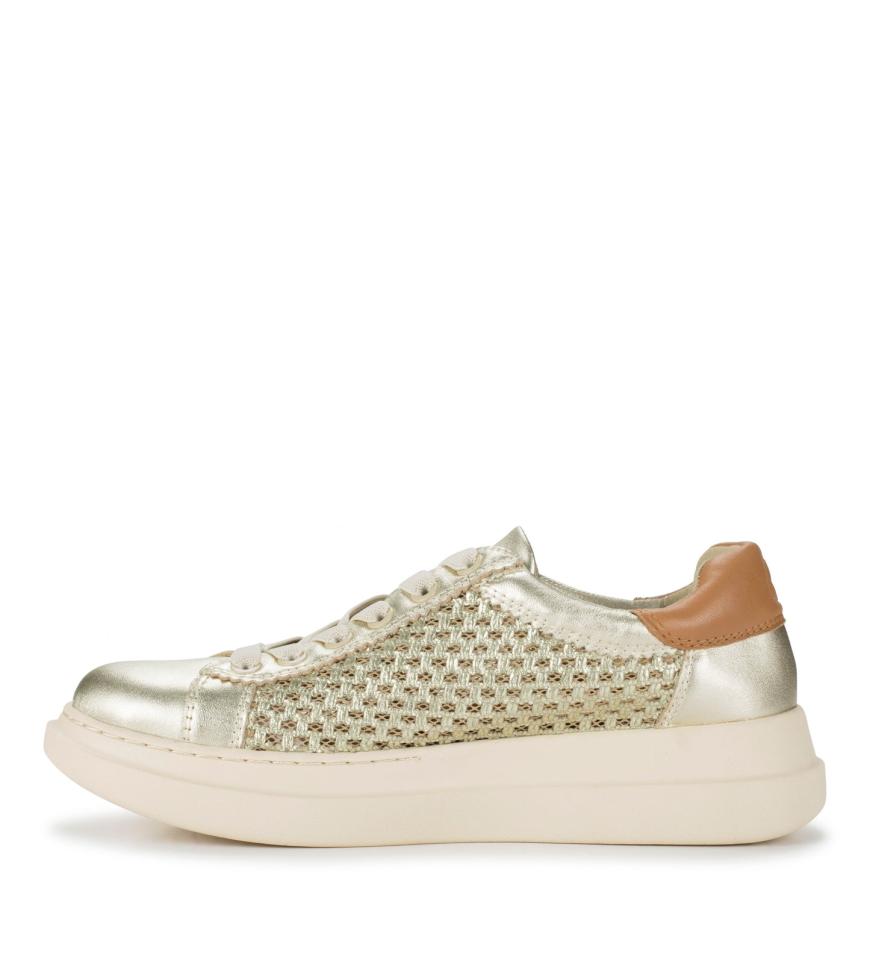 Baretraps Sneakers | Women Tiara Sneaker Champagne Leather