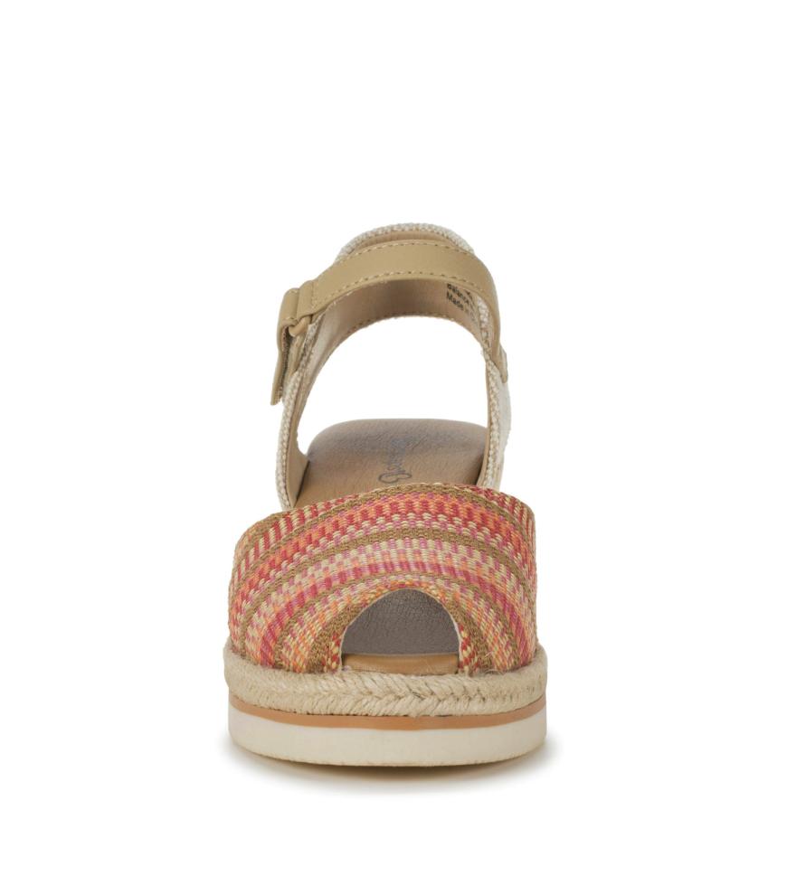 Baretraps Wedge Sandals | Women Acadia Peep Toe Wedge Sandal Coral Multi