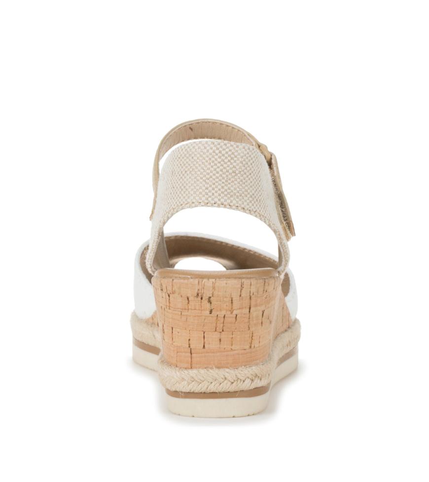 Baretraps Wedge Sandals | Women Acadia Peep Toe Wedge Sandal White