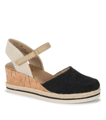 Baretraps Wedge Sandals | Women Alycia Closed Toe Wedge Sandal Black