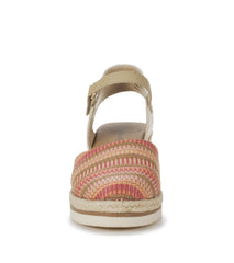 Baretraps Wedge Sandals | Women Alycia Closed Toe Wedge Sandal Coral Multi