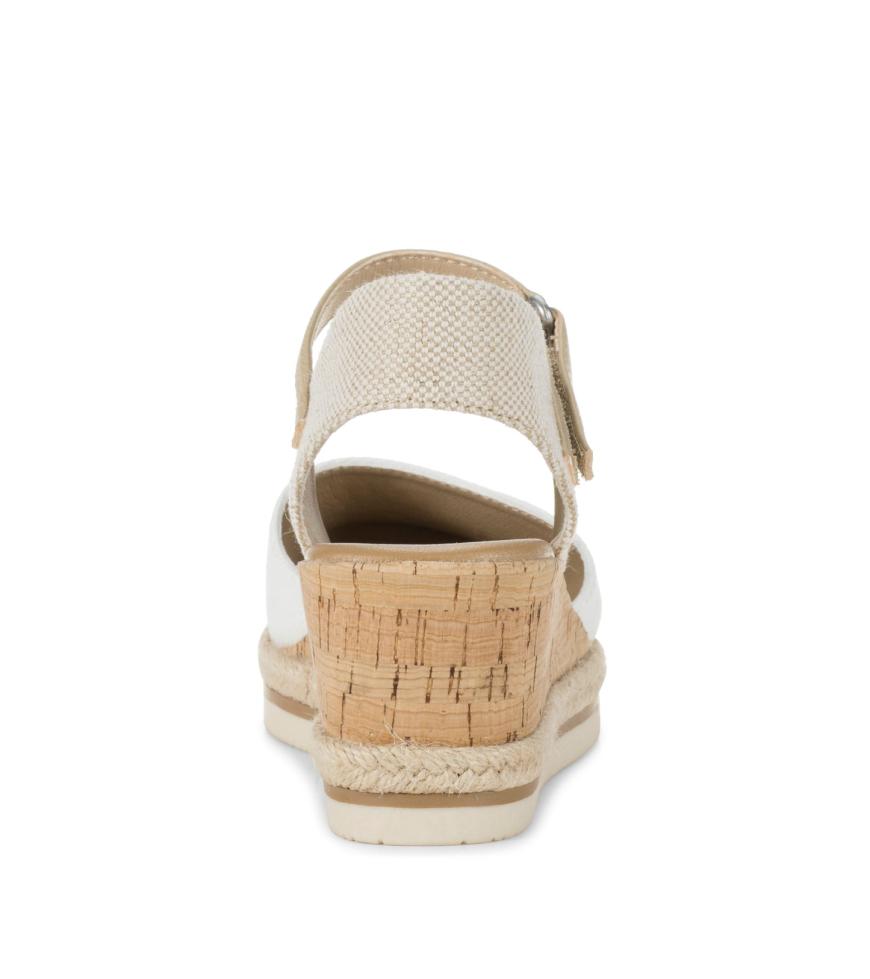 Baretraps Wedge Sandals | Women Alycia Closed Toe Wedge Sandal White