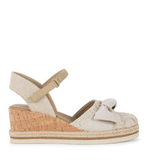 Baretraps Wedge Sandals | Women Arabelle Closed Toe Wedge Sandal Cream