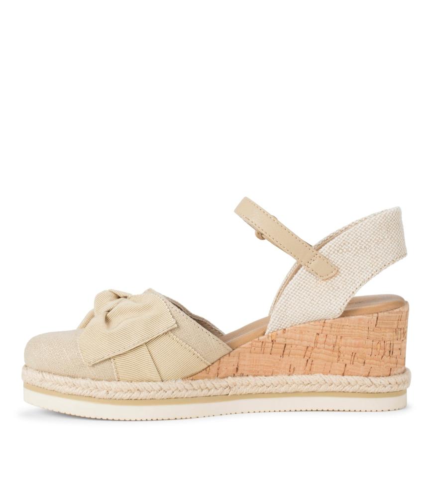 Baretraps Wedge Sandals | Women Arabelle Closed Toe Wedge Sandal Light Gold