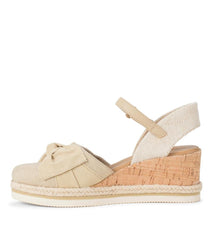 Baretraps Wedge Sandals | Women Arabelle Closed Toe Wedge Sandal Light Gold