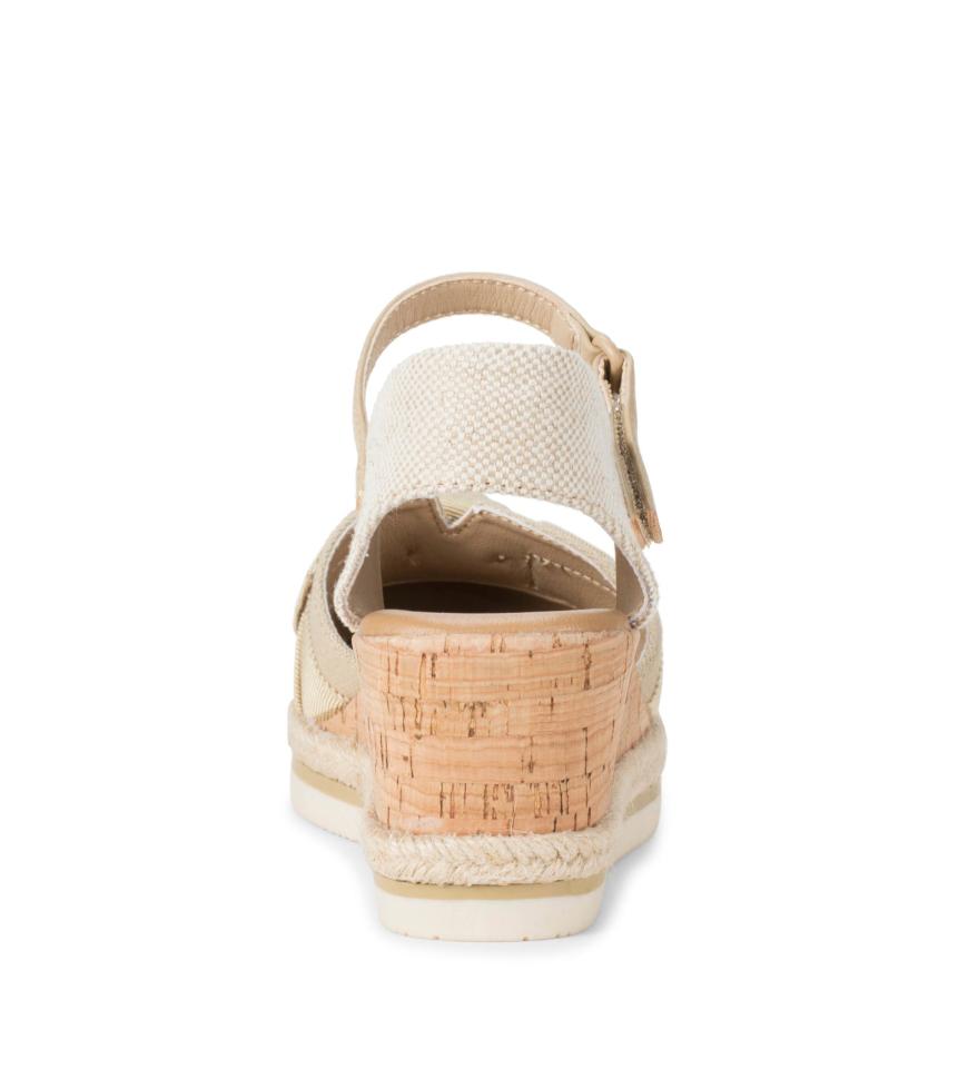 Baretraps Wedge Sandals | Women Arabelle Closed Toe Wedge Sandal Light Gold