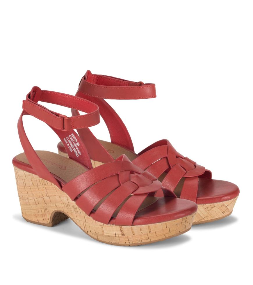 Baretraps Wedge Sandals | Women Bonita Wedge Sandal Red