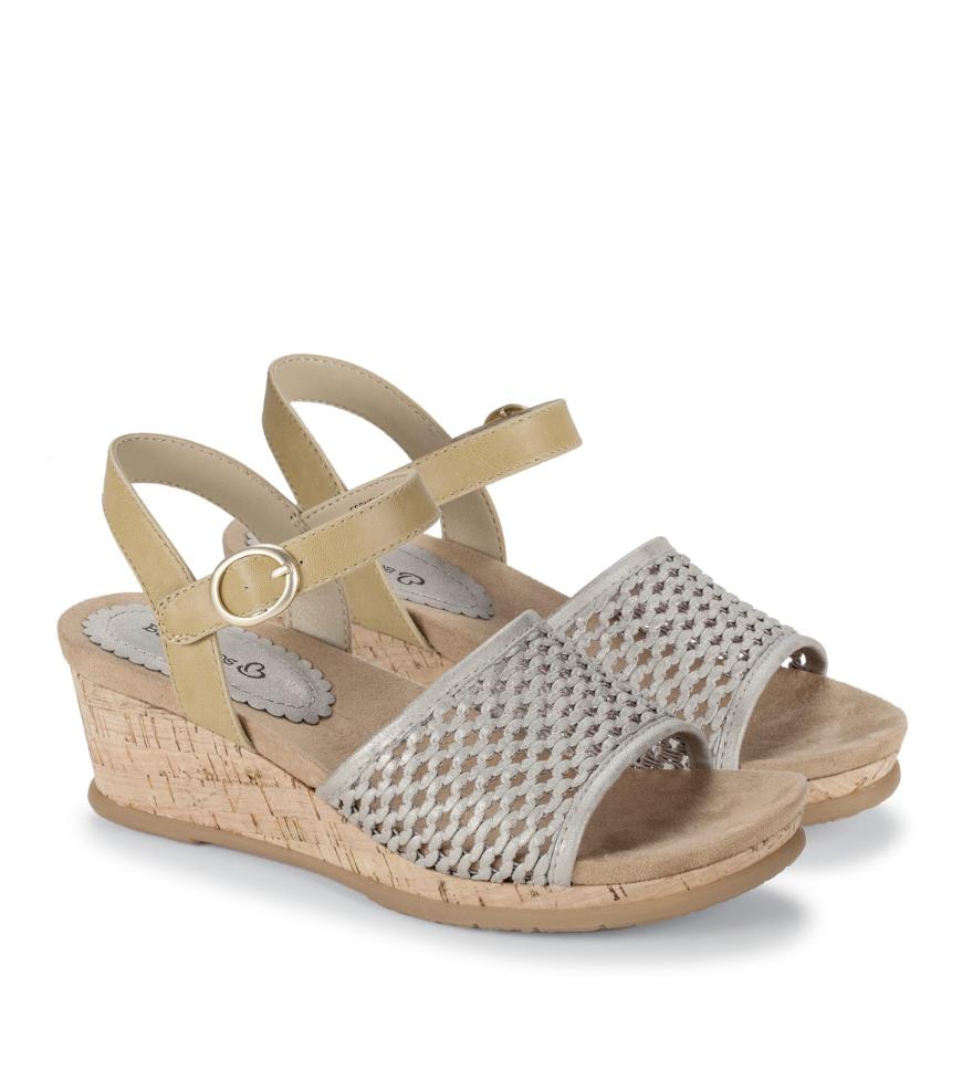 Baretraps Wedge Sandals | Women Fernelle Wedge Sandal Champagne