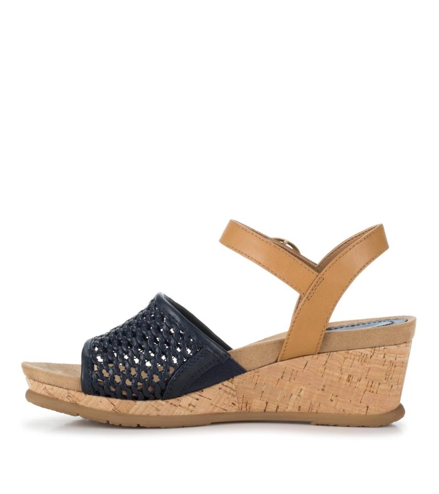 Baretraps Wedge Sandals | Women Fernelle Wedge Sandal Navy Blue