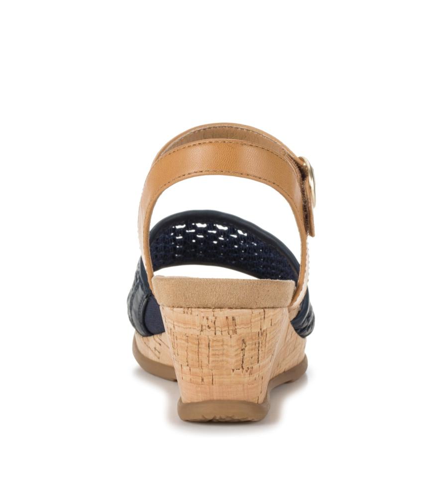 Baretraps Wedge Sandals | Women Fernelle Wedge Sandal Navy Blue