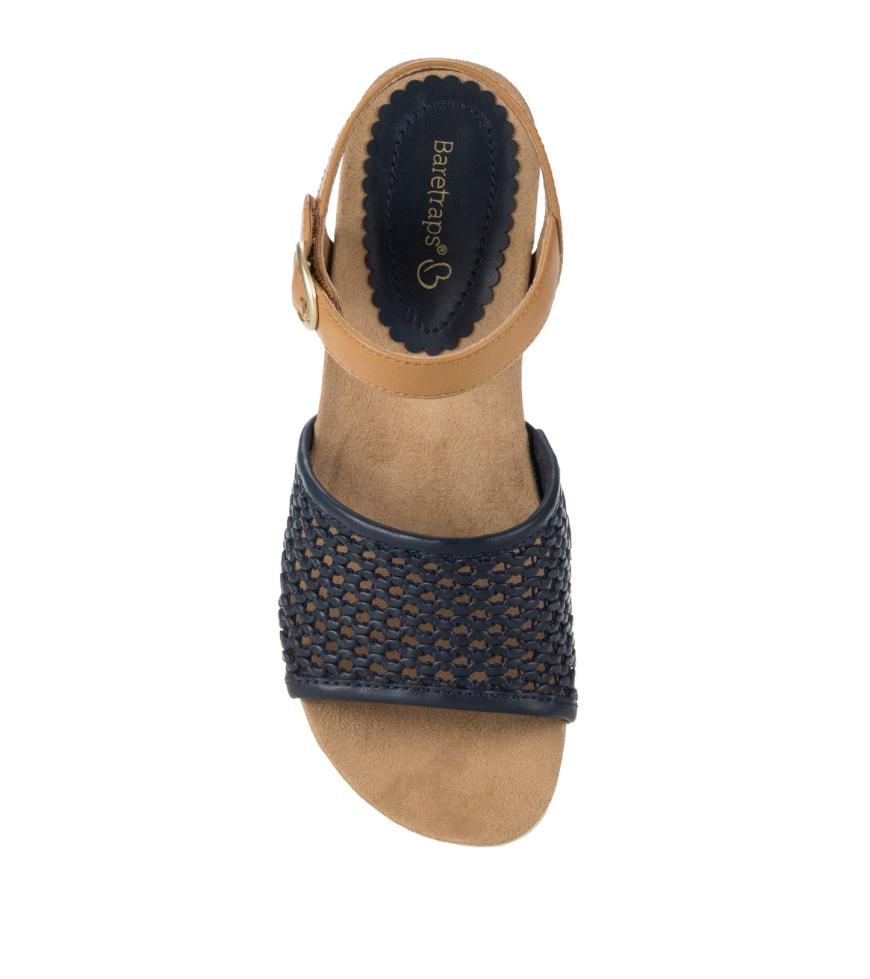 Baretraps Wedge Sandals | Women Fernelle Wedge Sandal Navy Blue