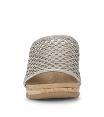 Baretraps Wedge Sandals | Women Flossey Wedge Slide Sandal Champagne