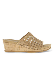 Baretraps Wedge Sandals | Women Flossey Wedge Slide Sandal Natural Cork