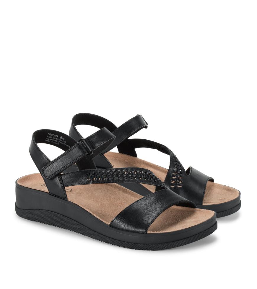 Baretraps Wedge Sandals | Women Frolick Wedge Sandal Black