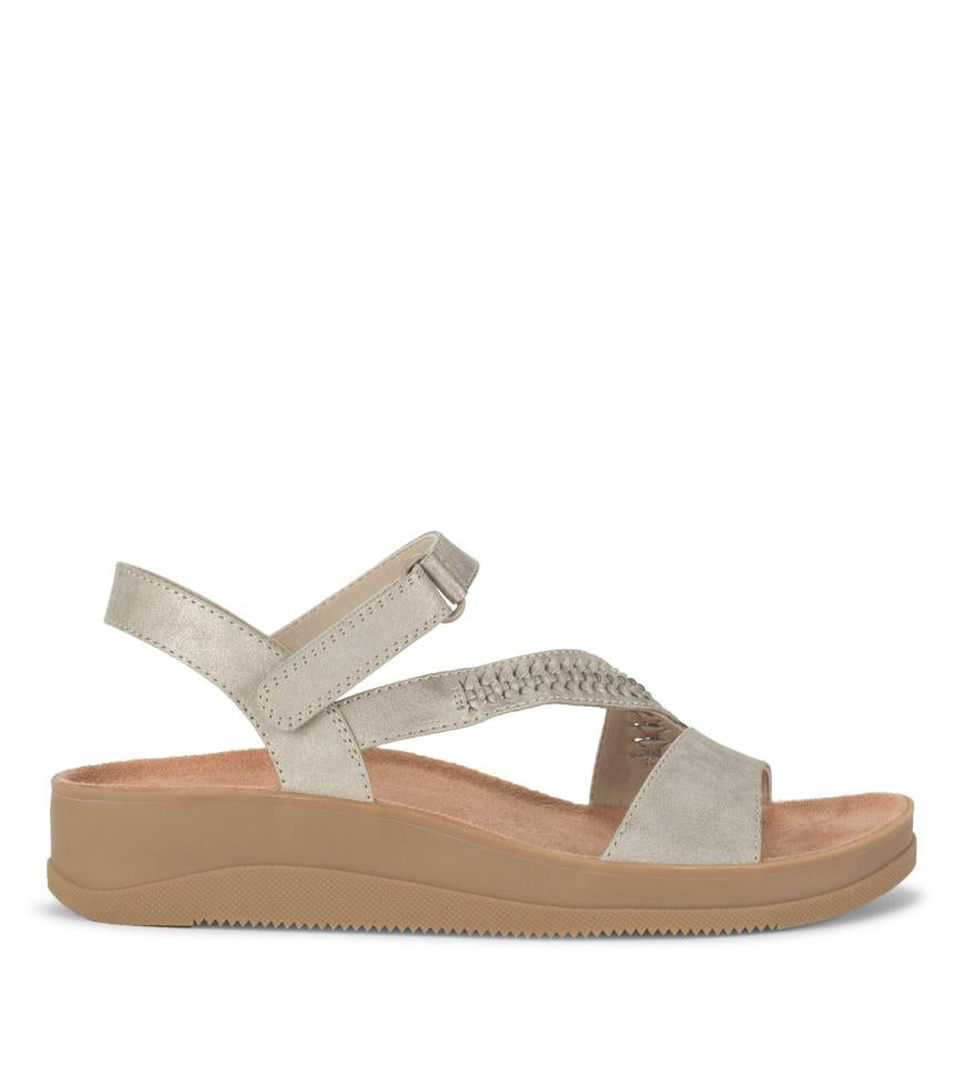 Baretraps Wedge Sandals | Women Frolick Wedge Sandal Champagne