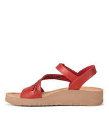 Baretraps Wedge Sandals | Women Frolick Wedge Sandal Cherry Red