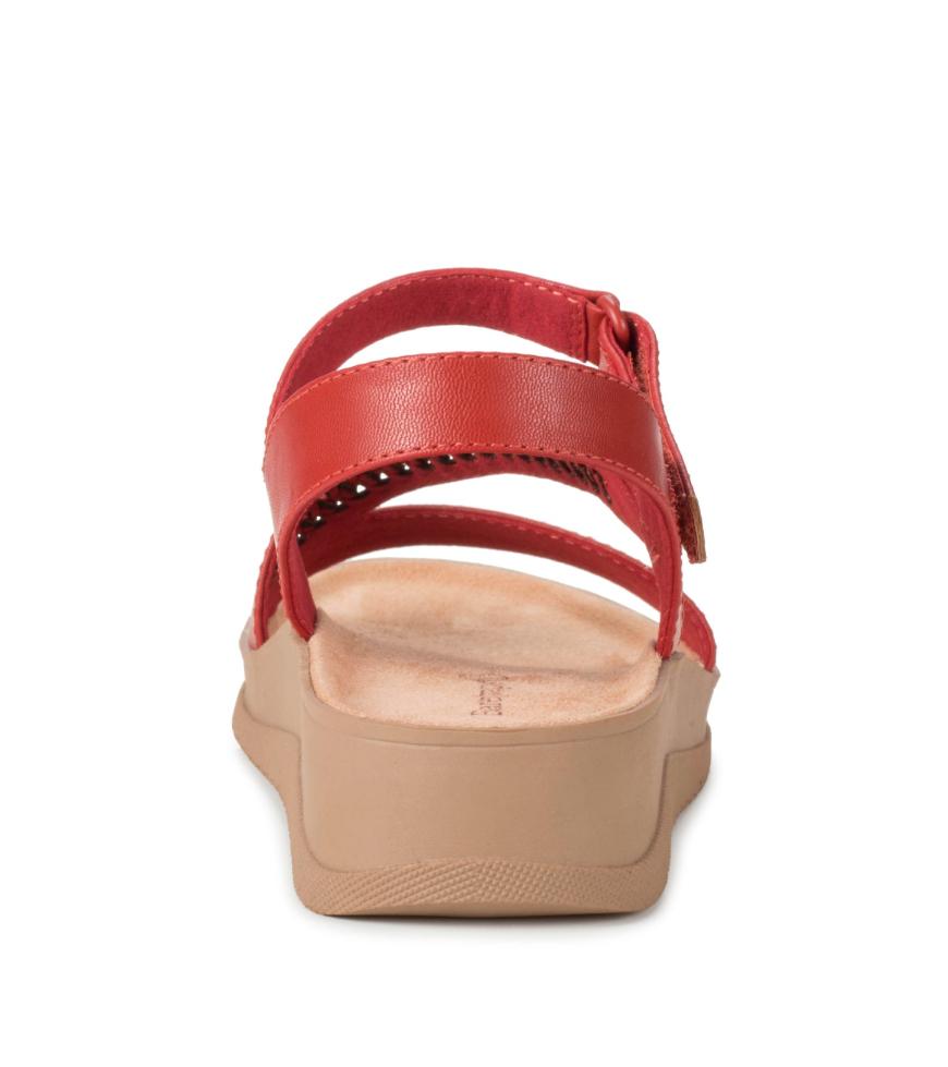 Baretraps Wedge Sandals | Women Frolick Wedge Sandal Cherry Red