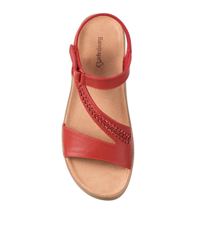 Baretraps Wedge Sandals | Women Frolick Wedge Sandal Cherry Red