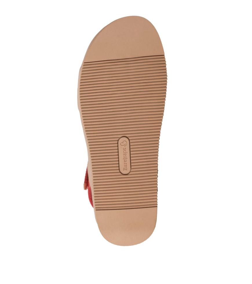 Baretraps Wedge Sandals | Women Frolick Wedge Sandal Cherry Red