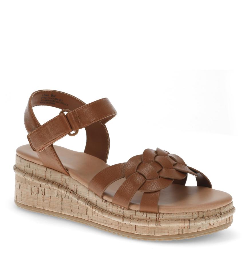 Baretraps Wedge Sandals | Women Lena Wedge Sandal Dark Beechnut