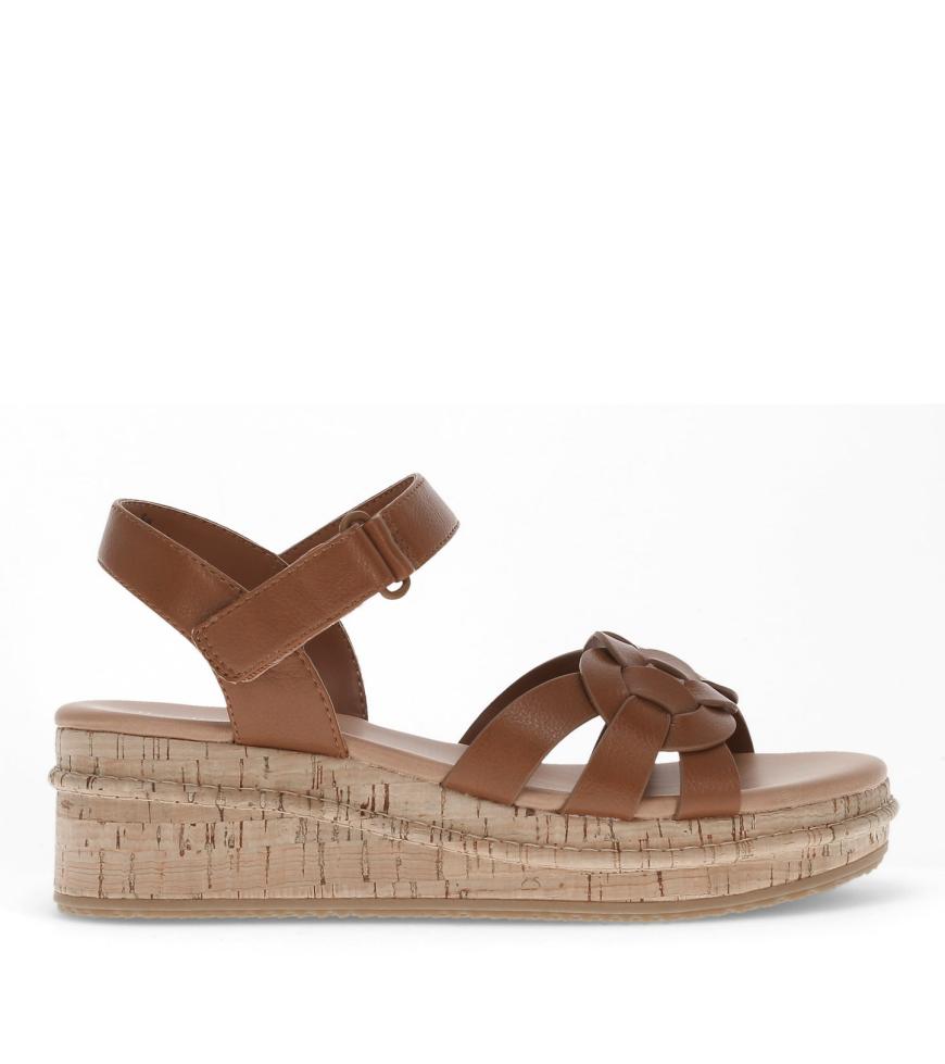 Baretraps Wedge Sandals | Women Lena Wedge Sandal Dark Beechnut