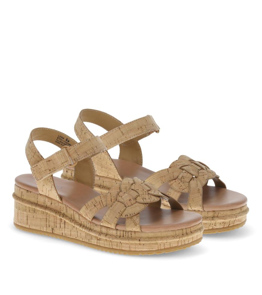 Baretraps Wedge Sandals | Women Lena Wedge Sandal Natural Cork