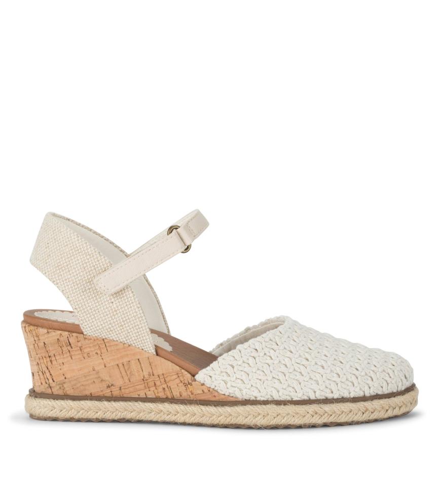 Baretraps Wedge Sandals | Women Ocean Closed Toe Wedge Sandal Natural