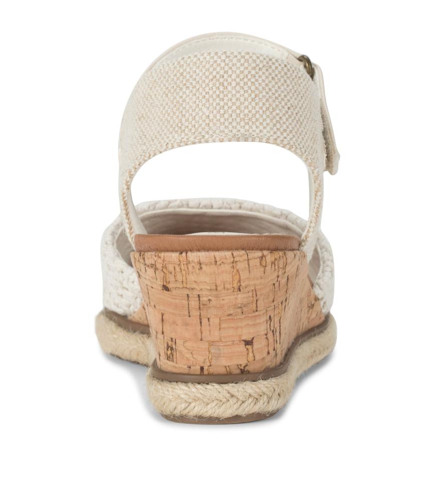 Baretraps Wedge Sandals | Women Ocean Closed Toe Wedge Sandal Natural