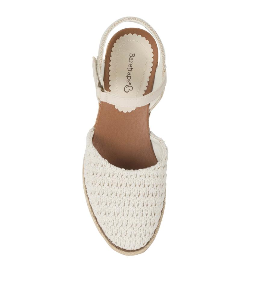 Baretraps Wedge Sandals | Women Ocean Closed Toe Wedge Sandal Natural