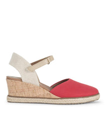 Baretraps Wedge Sandals | Women Ocean Closed Toe Wedge Sandal Red