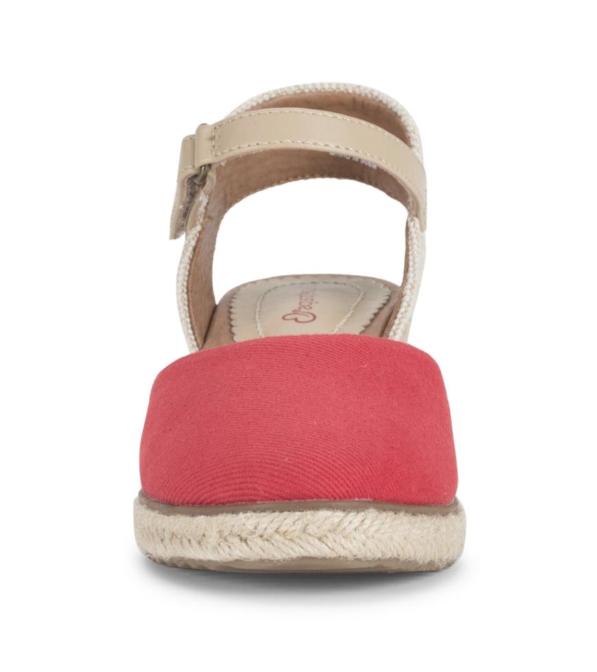 Baretraps Wedge Sandals | Women Ocean Closed Toe Wedge Sandal Red