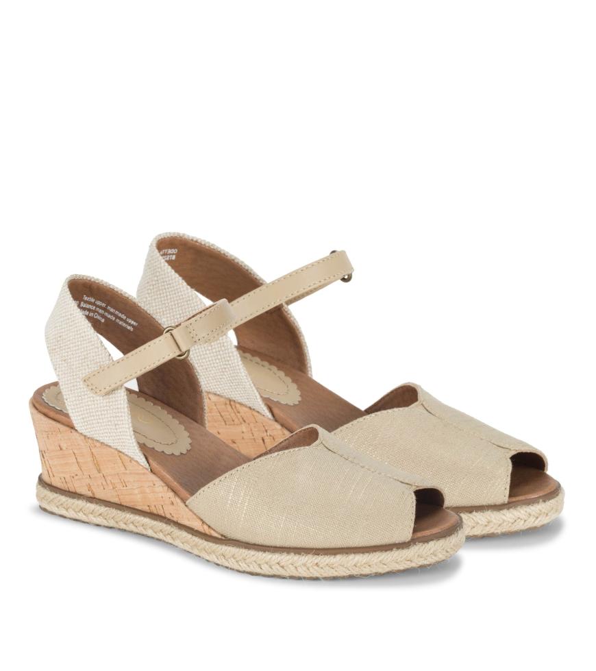 Baretraps Wedge Sandals | Women Odetta Espadrille Wedge Sandal Light Gold