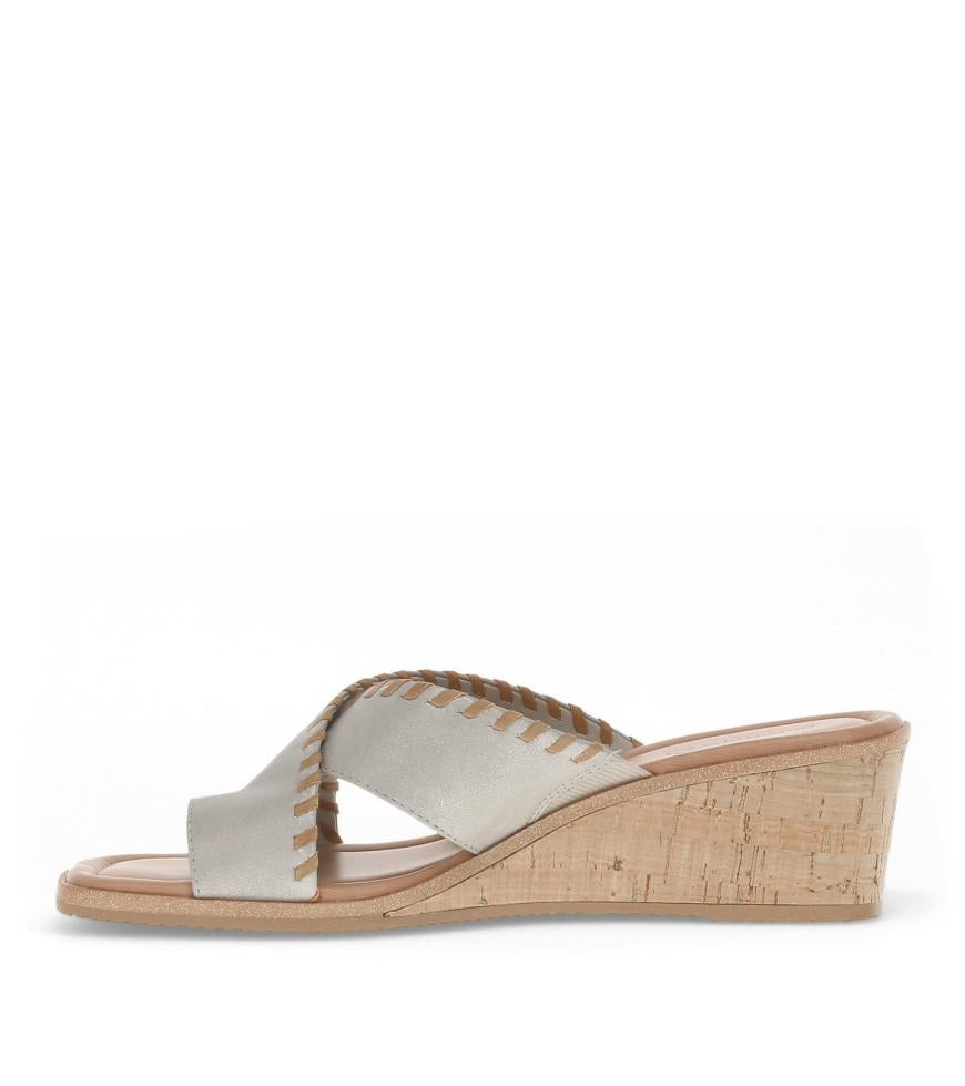 Baretraps Wedge Sandals | Women Paige Wedge Sandal Champagne Canvas