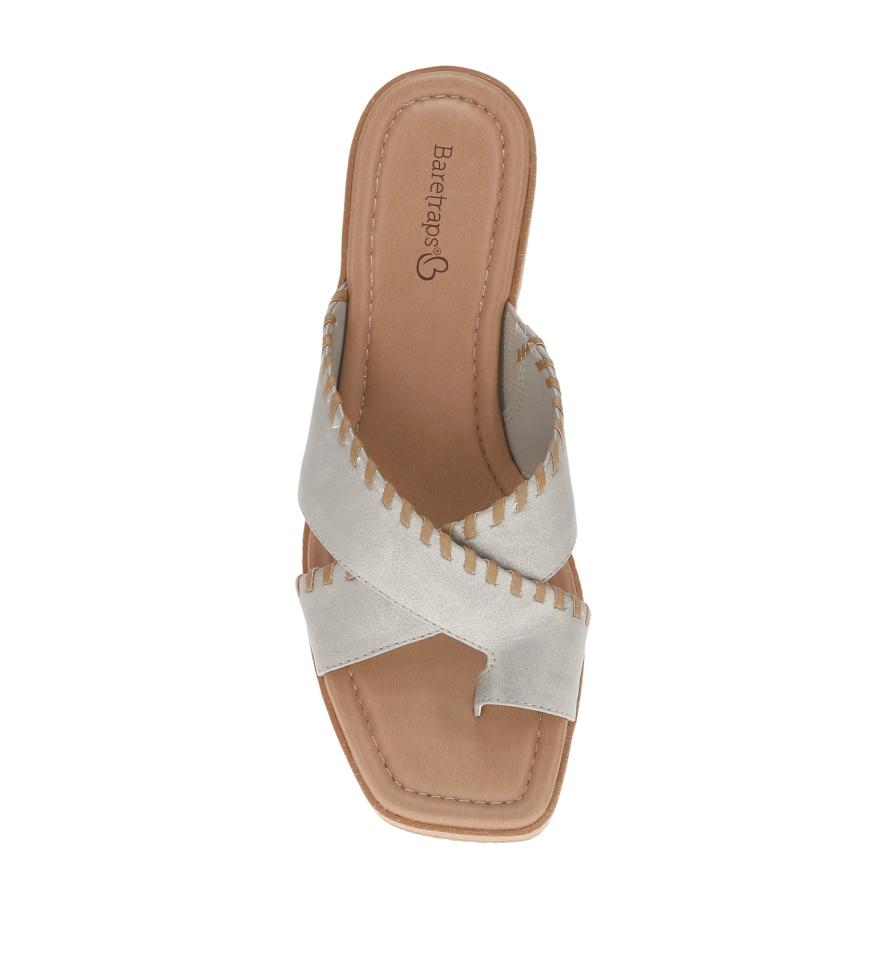 Baretraps Wedge Sandals | Women Paige Wedge Sandal Champagne Canvas