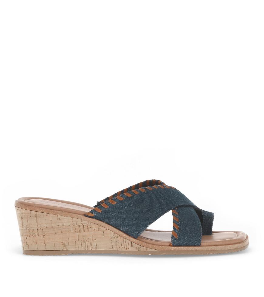Baretraps Wedge Sandals | Women Paige Wedge Sandal Dark Denim