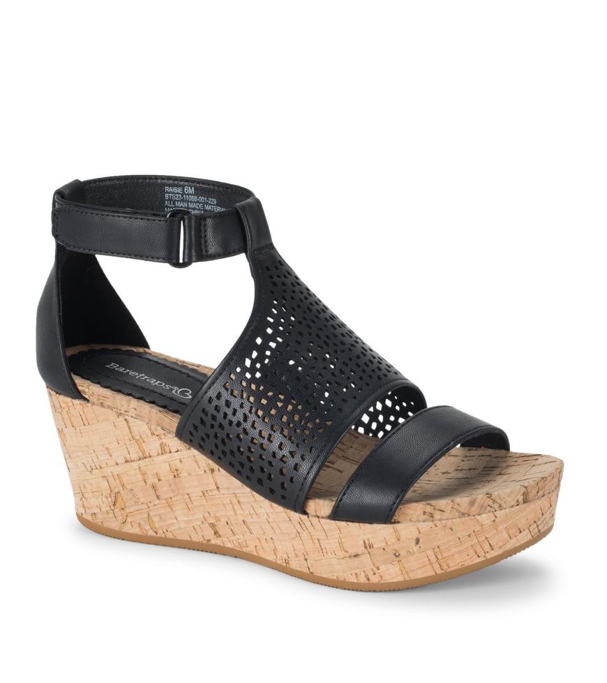 Baretraps Wedge Sandals | Women Raisie Wedge Sandal Black