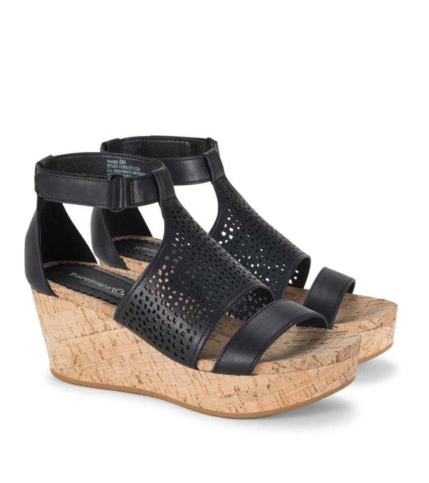 Baretraps Wedge Sandals | Women Raisie Wedge Sandal Black