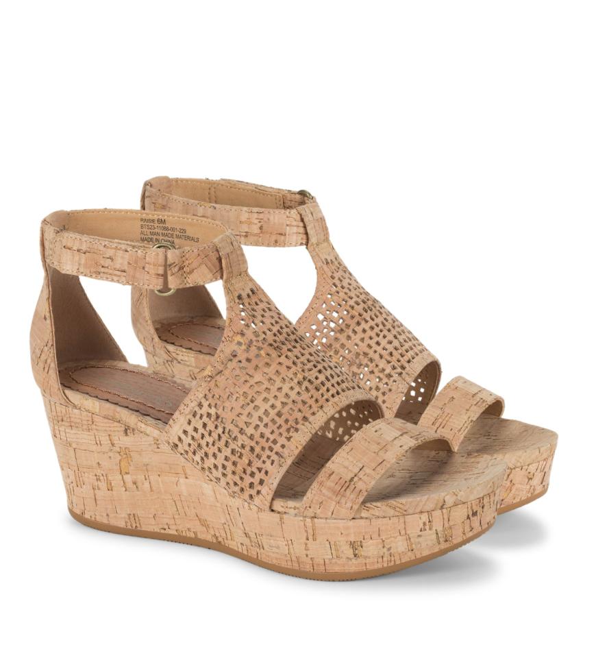 Baretraps Wedge Sandals | Women Raisie Wedge Sandal Natural Cork