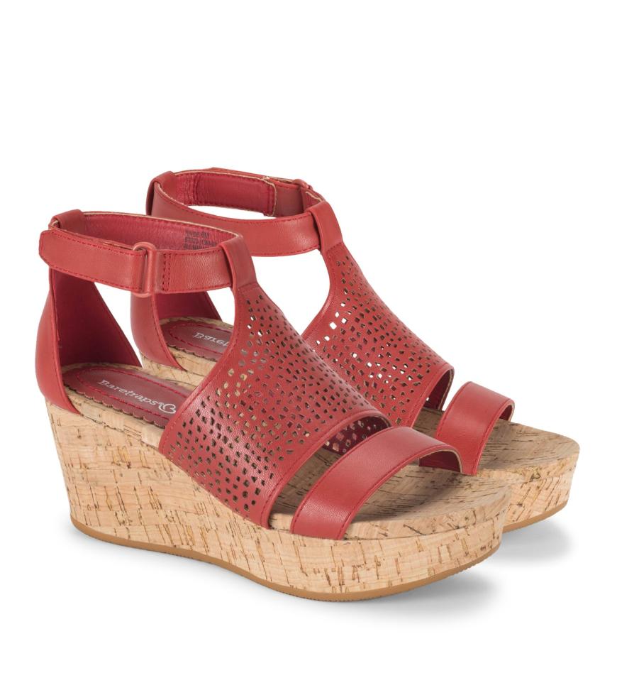 Baretraps Wedge Sandals | Women Raisie Wedge Sandal Red